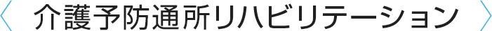 介護予防通所リハビリテーション